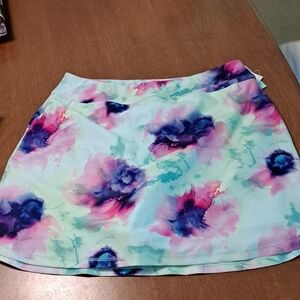 Floral Girls L Skort
